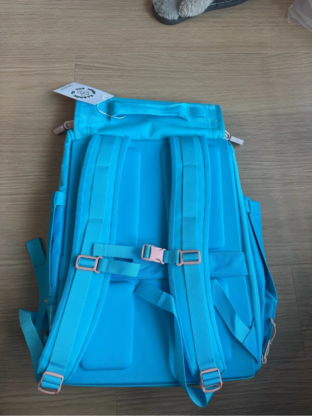 BABOON TO THE MOON  Aqua Blue bag pack